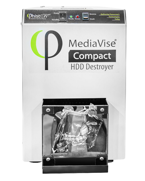 MediaVise® Compact HDD Destroyer