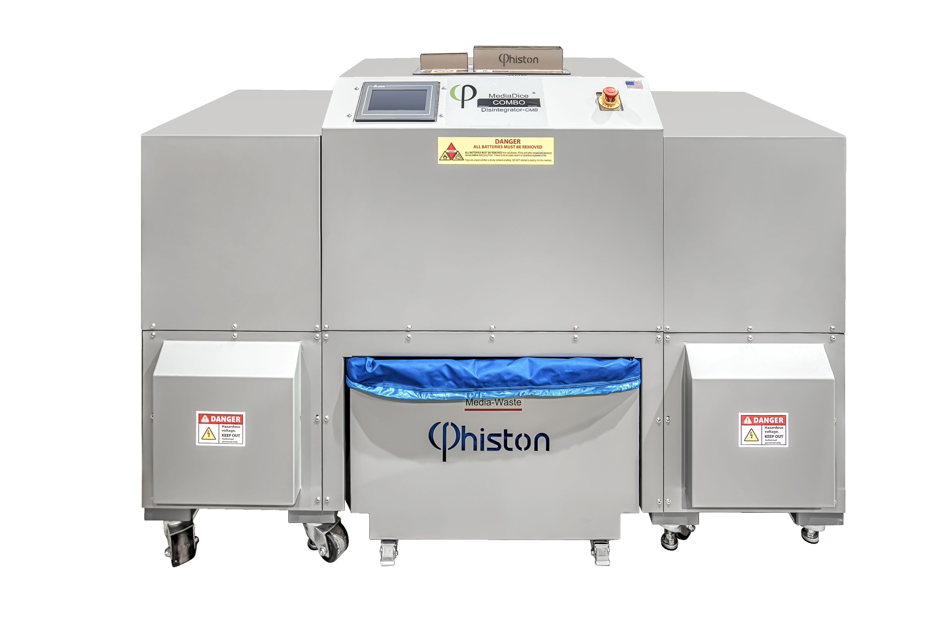 MediaDice® Combo Disintegrator