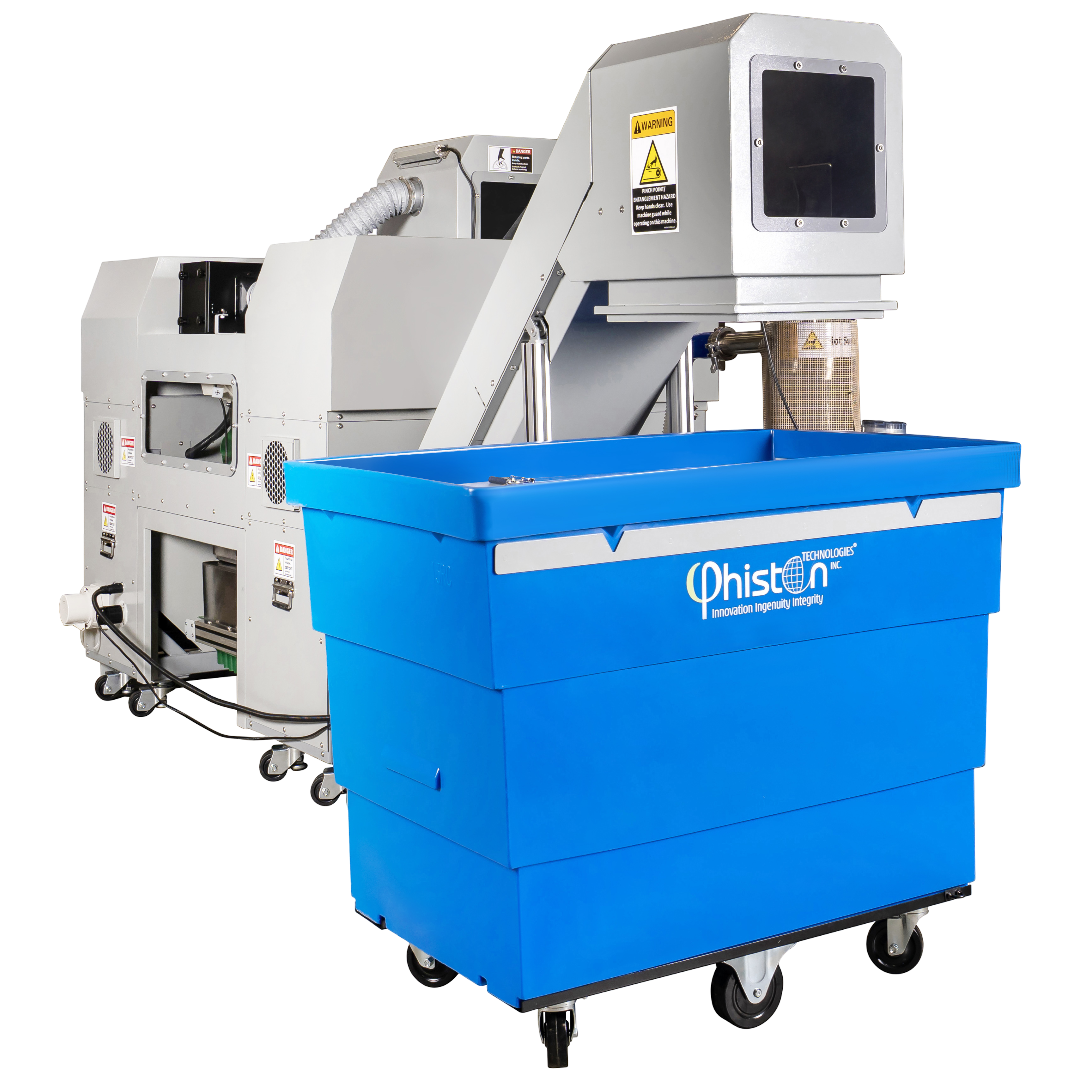 The MediaDice® Out-Feed Conveyor